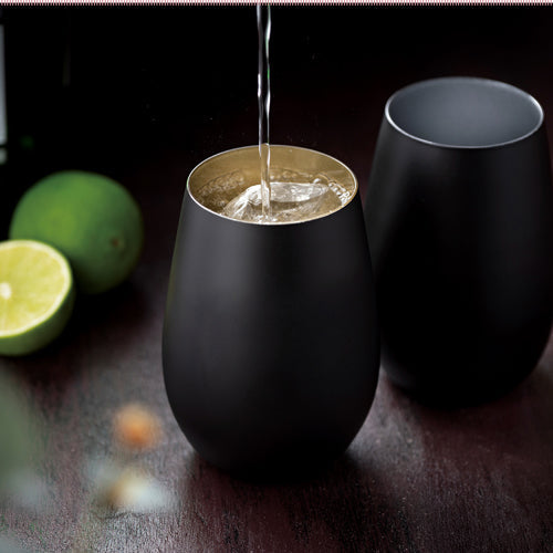 ペアタンブラー ブラック G＆SV – アニクリオンラインストア