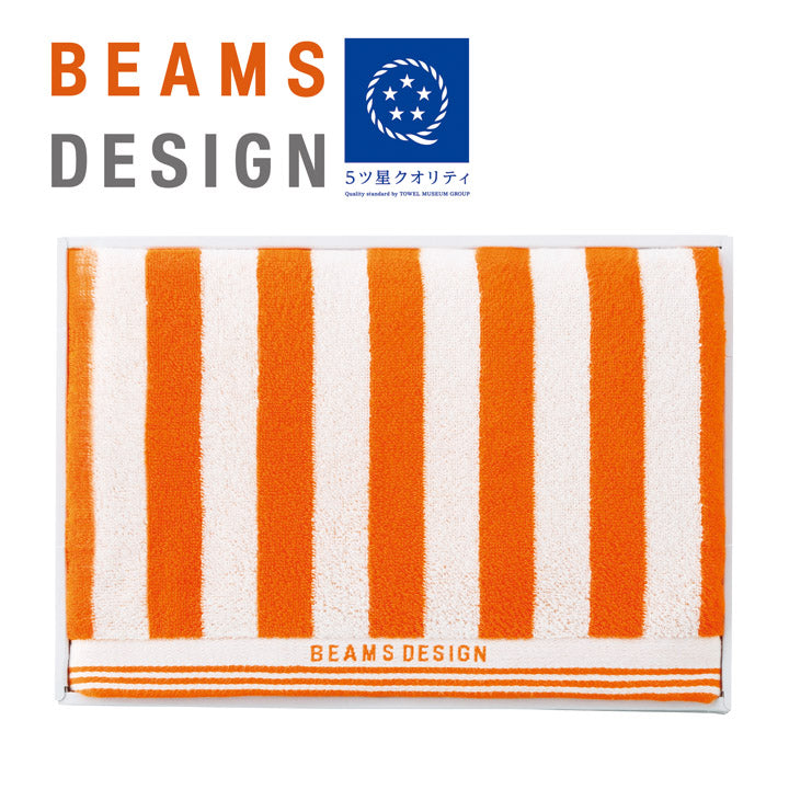 BEAMS DESIGN ストライプバスタオル – アニクリオンラインストア