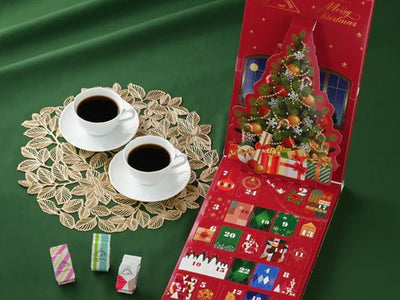【new item】クリスマスまでの日常を華やかに彩る♪コーヒーが楽しめるアドベントカレンダー
