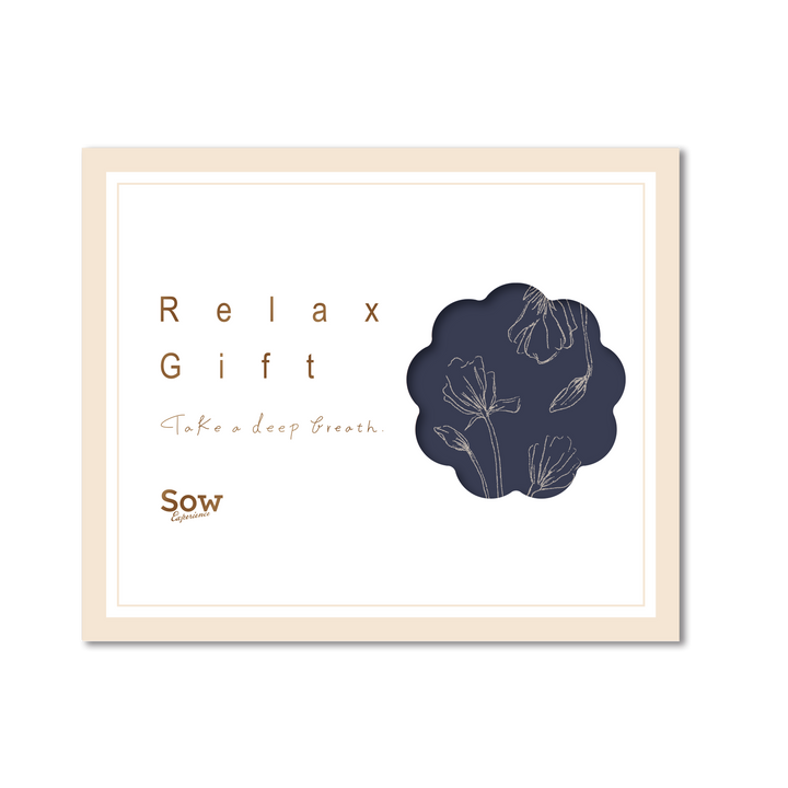 Sow Experience Relax Gift BLUE 箱付 SOW EXPERIENCE《体験ギフト》Relax Gift（BLUE） – アニクリ