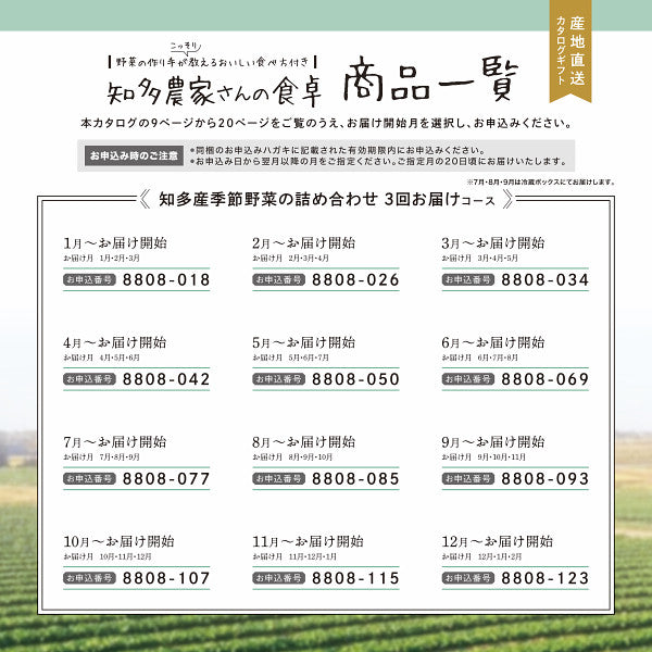 産地直送カタログギフト　知多農家さんの食卓　ＡＥＯ―Ａ