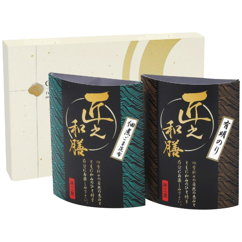 【数量2個から】匠之和膳 有明海苔・佃煮詰合せ TWY-15