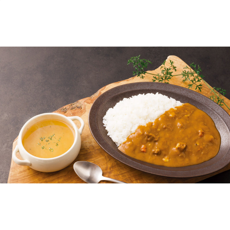 【数量2個から】ビーフカレー・淡路島産たまねぎのスープセット CSOX-10