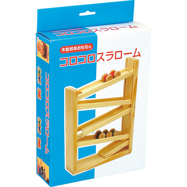 木製コロコロスラローム