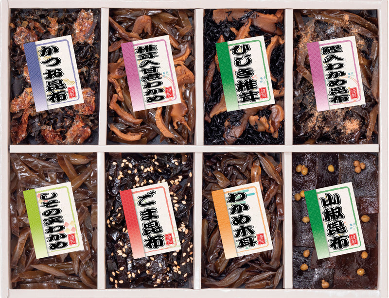 廣川昆布 御昆布 佃煮8品詰合せ（KA-30）