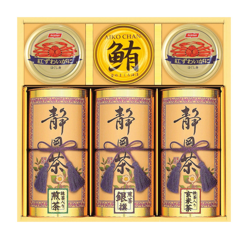 和彩撰（静岡茶・かに缶・ツナ）