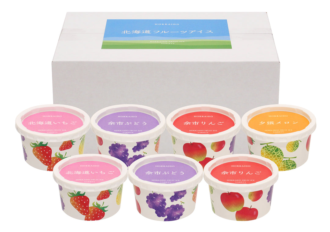 北海道フルーツアイスバラエティ 7個入 – アニクリオンラインストア