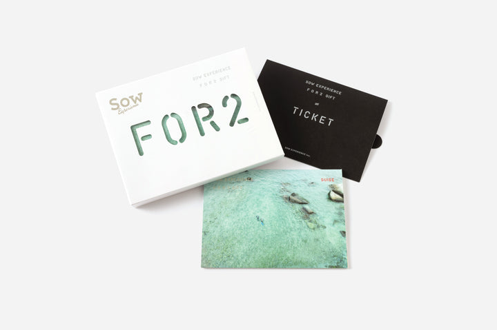 SOW EXPERIENCE FOR2ギフト(RED) ソウ エクスペリエンス FOR2ギフト（RED）｜結婚祝いや記念日に贈る ペアで楽しめる体験
