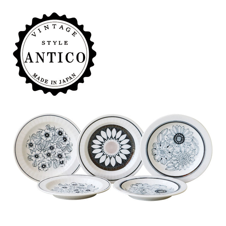 アンティコフラワー プレートセット