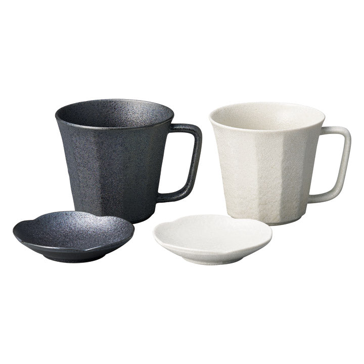 煌 小皿付マグペア