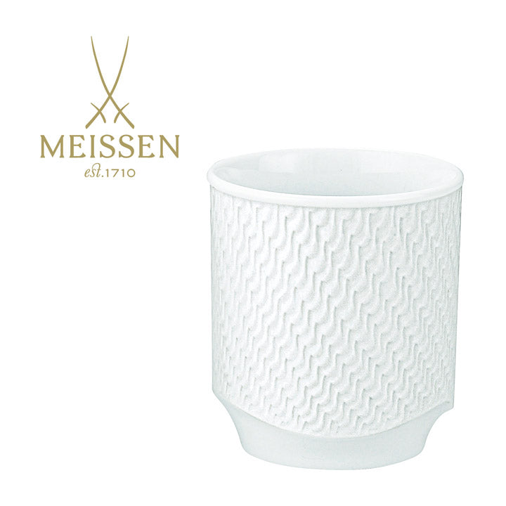 マイセン 波の戯れ ホワイト スモールタンブラー