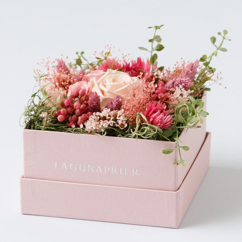 数量限定 LAGUNAPRIERオリジナルBOX（プリザーブドアレンジ）【送料無料】