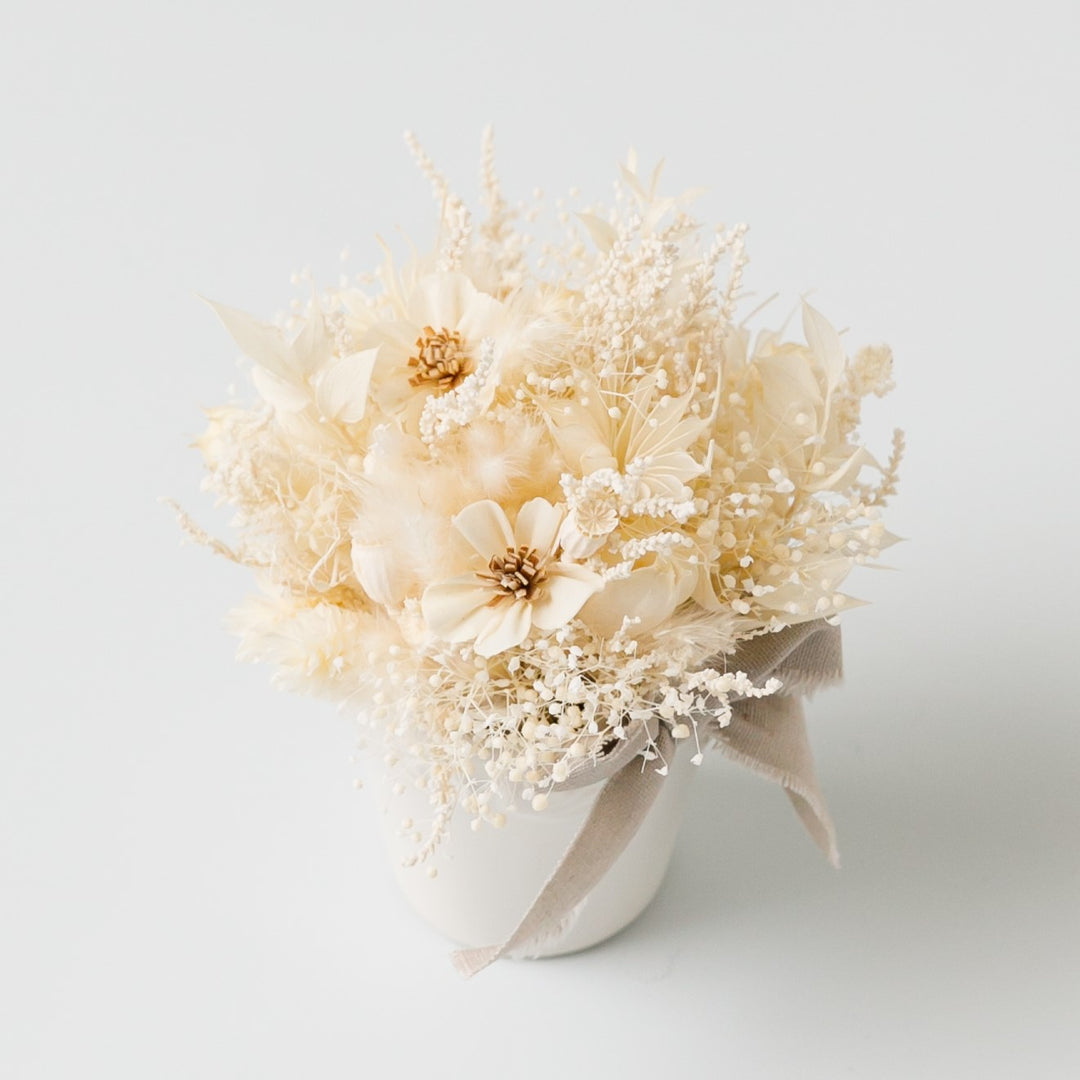 シェリーホワイト（プリザーブドアレンジ） 【送料込み】 – アニクリ