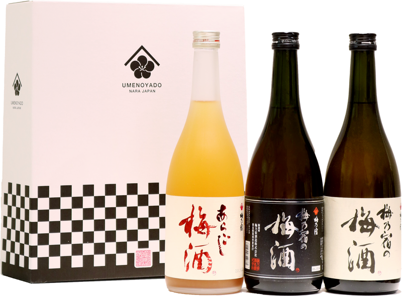梅乃宿　梅酒呑みくらべ3本セット