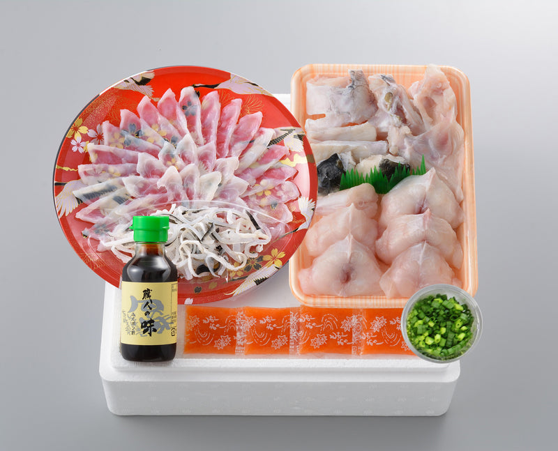 とらふく刺身とふくちりセット
