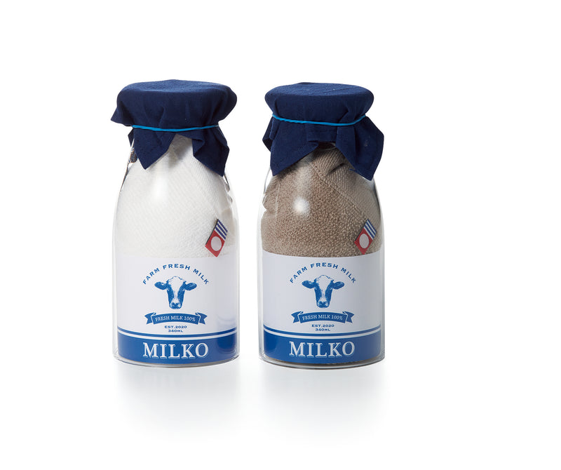 milko　ペアグラス(ミルク＆コーヒー)